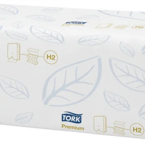 Tork 100289 White 2-Ply Xpress Soft Multifold Hand Towel - Case of 3150