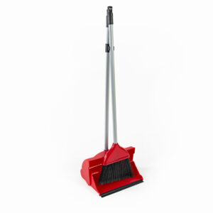Lobby Dustpan & Brush Set - Red