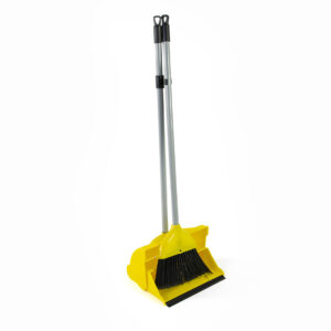 Lobby Dustpan & Brush Set - Yellow
