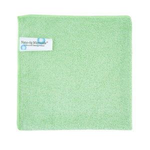 Nano-Ag Premium Microbial Microfibre Cloth - Green