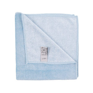 Microtex Heavy Duty Microfibre Blue Cloths - Pack of 10