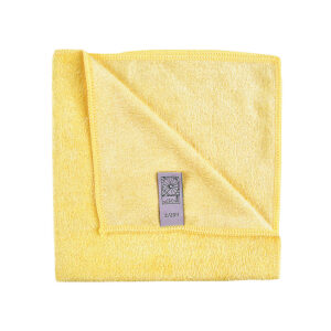 Microtex Heavy Duty Microfibre Yellow Cloths - Pack of 10