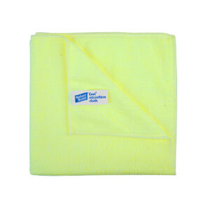 Exel High Quality Microfibre Cloth - Pack of 10 Yellow