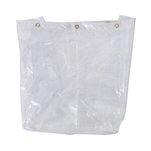 Multipurpose Service Cart Replacement Lightweight Translucent Bag Only - 321 Litres