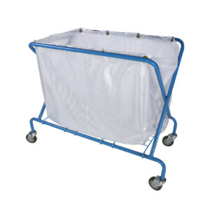 Multipurpose Service Cart & Lightweight Translucent Vinyl Bag - 321 Litres