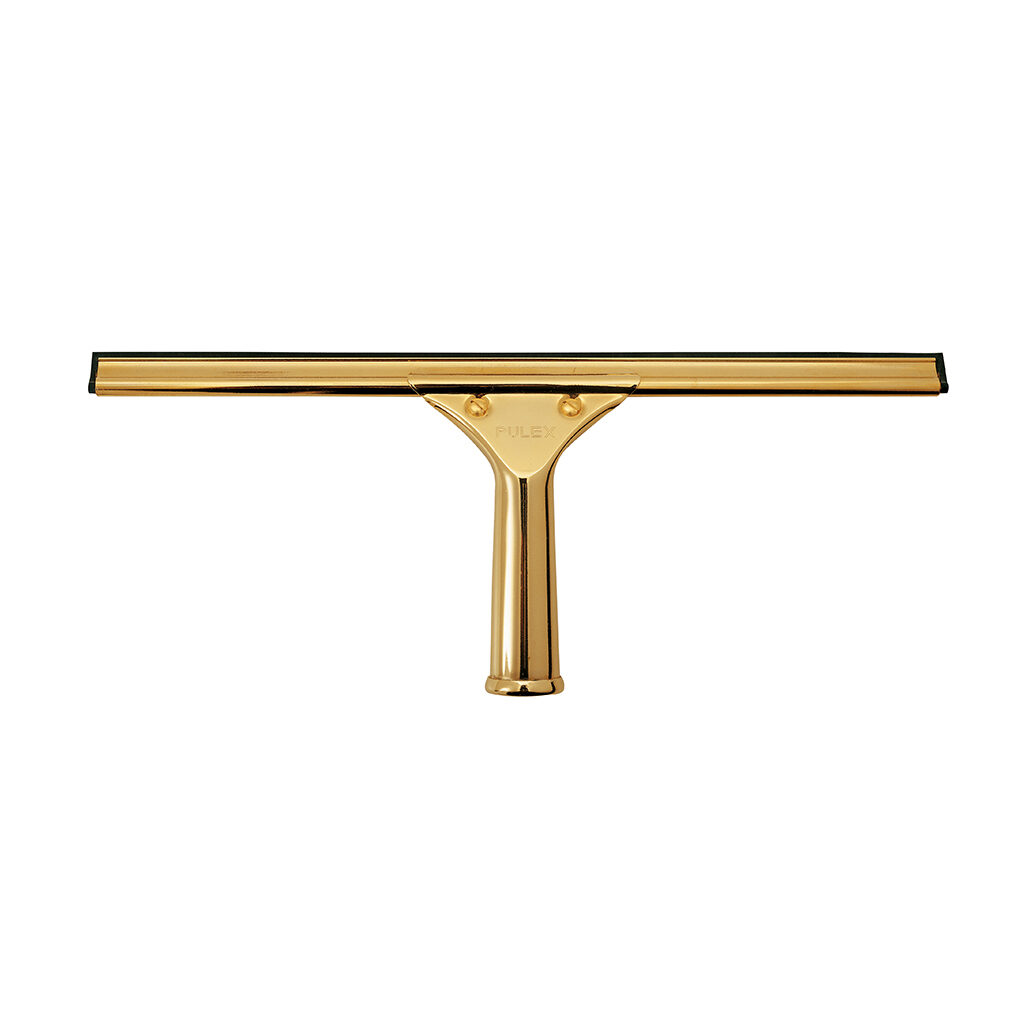 Goldenbrand Brass Window Squeegee Complete - 35cm