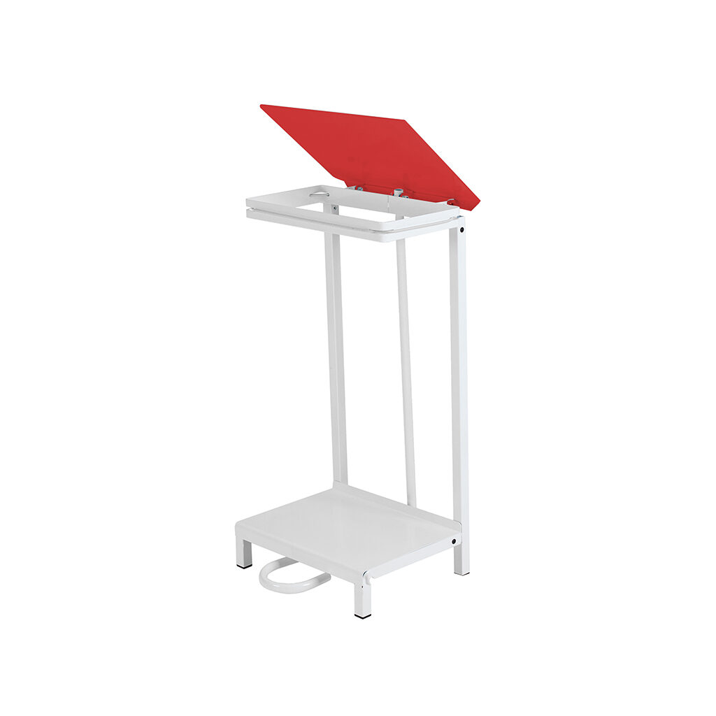 92 Litre High Quality Open Frame Refuse Sack Holder - Red