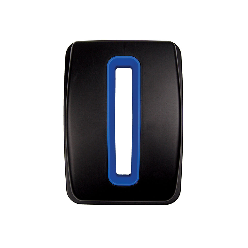 60 Litre Recycling Dolly Bin Slotted Lid Only - Blue