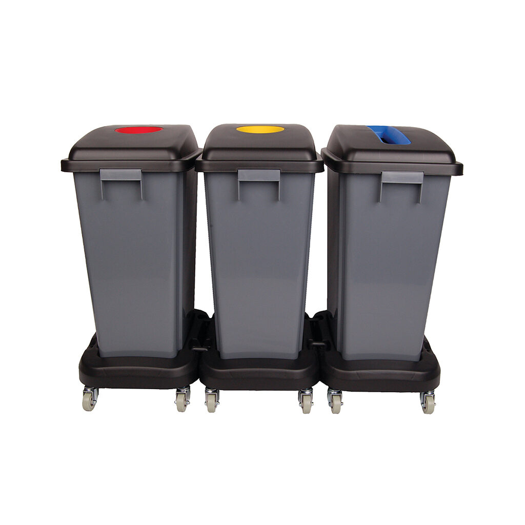 60 Litre Recycling Bin Dolly Kit Complete