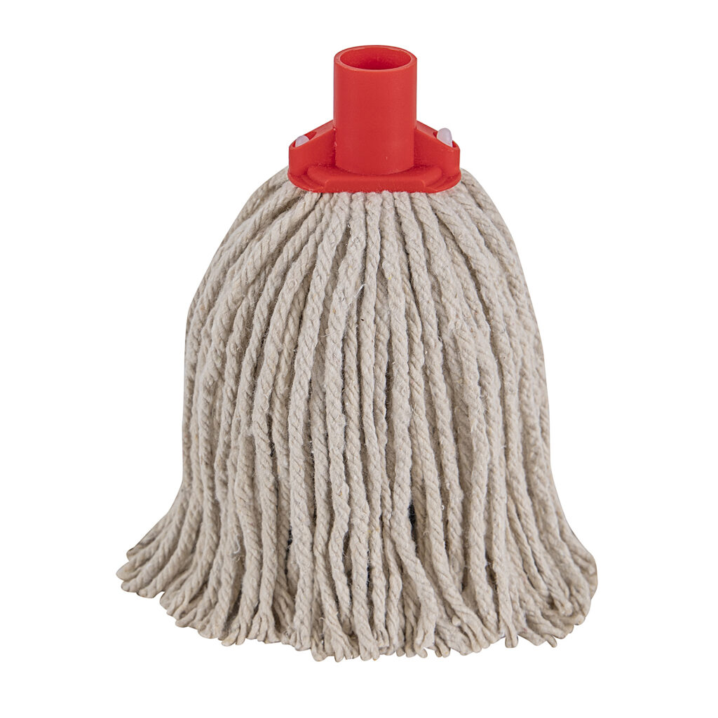 12 PY Mop Heads - Pack of 10 Red