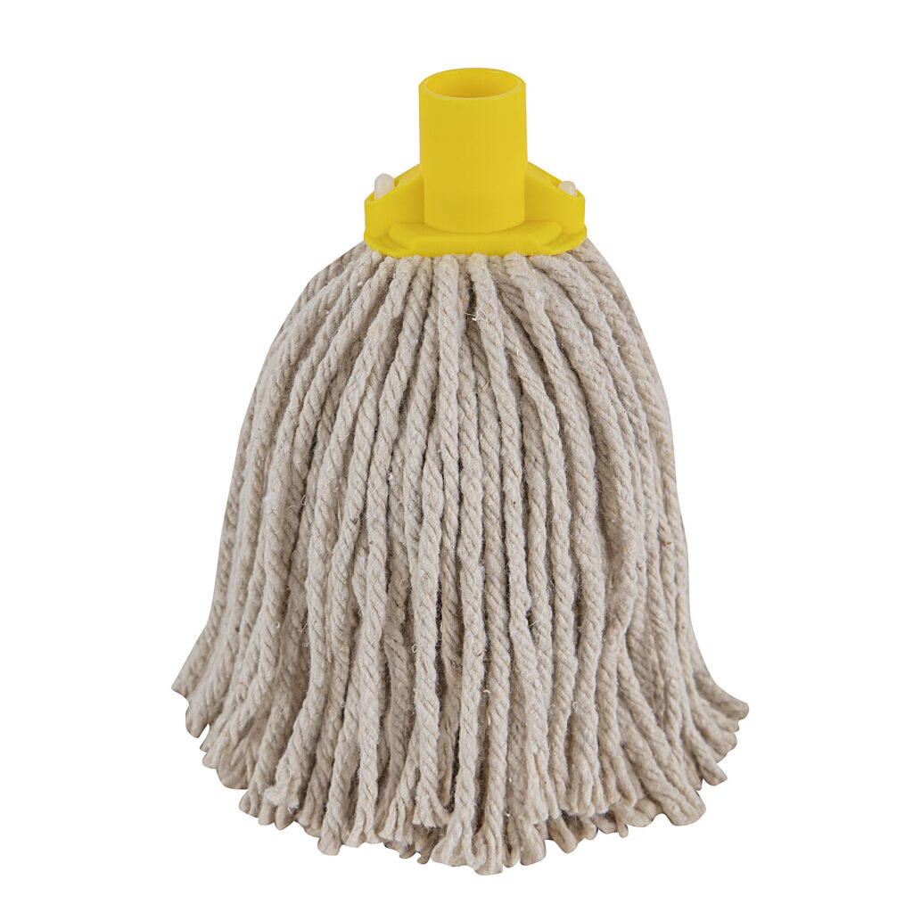 12 PY Mop Heads - Pack of 10 Yellow