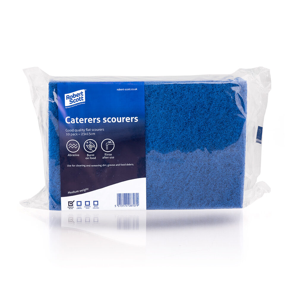Catering Scourers Blue - Pack of 10