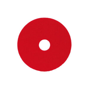 17" High Performance Wet/Dry Floor Cleaning/Polishing Pad - Red