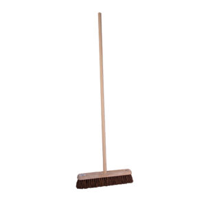 18" Stiff Platform Broom Complete