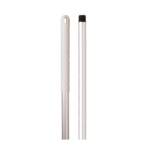 125cm Aluminium Mop Handle - White
