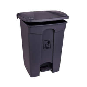 45 Litre Polypropylene Pedal Bin - Grey