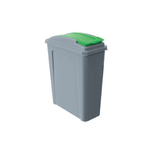 Eco 25 Litre Waste Recycling Bin - Green Lid