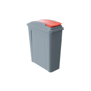 Eco 25 Litre Waste Recycling Bin - Red Lid