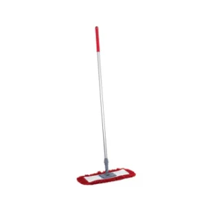 40cm Dust Control Sweeper Mop Kit Complete Lightweight System - Red