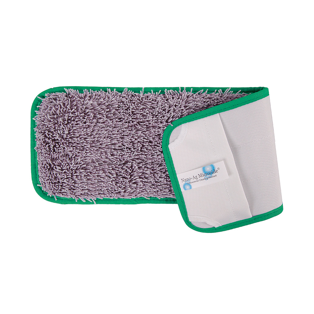 Nano-Ag Antibacterial Microfibre Mop Pad - 43cm Green