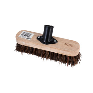 9" Plastic Socket Stiff Deck Scrubber Brush Head Only