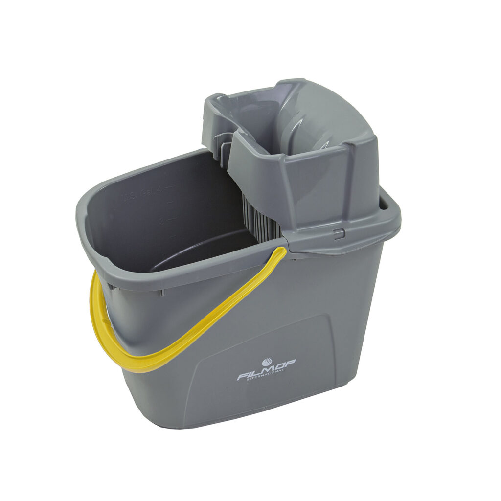 Easy Wash Bucket & Wringer 15 Litre Yellow