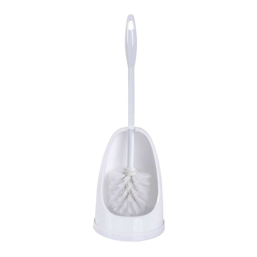 Semi Closed Toilet Brush & Holder