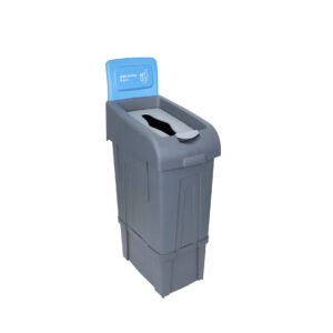 80 Litre Procycle Glass Bottles & Jars Recycling Bin - Light Blue