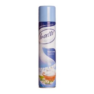 Insette Fresh Linen Air Freshener - 300ml Aerosol Spray