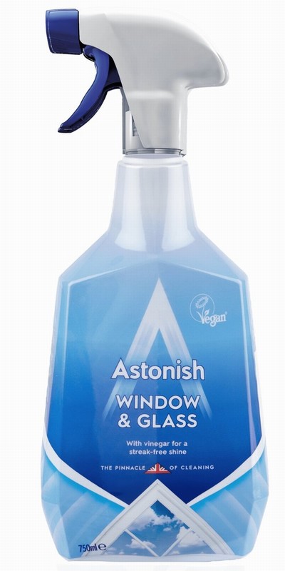 Astonish Window & Glass Cleaner 750ml Trigger Spray