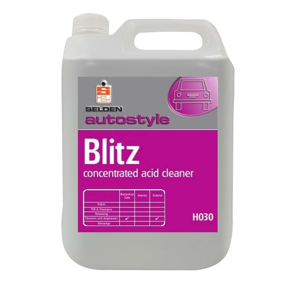 Selden H030 Blitz Concentrated Acid Wheel Cleaner - 5 Litres