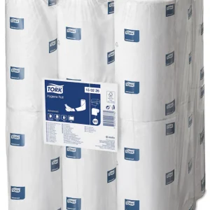 Tork 150226 Advanced White 2-Ply Hygiene 25cm Couch Roll - Case of 18