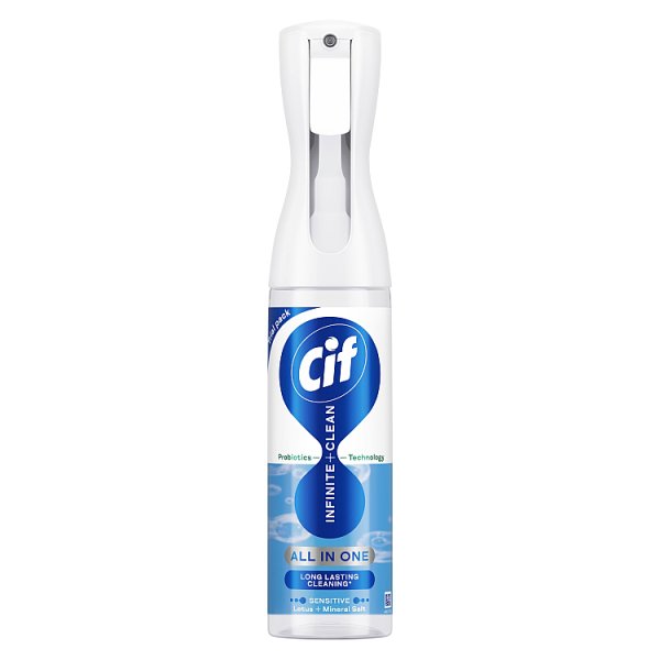 Cif Infinite Clean All in One Cleaner Spray Lotus & Mineral Salt