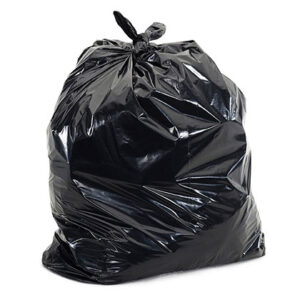 200 Extra Heavy Duty Black Bin Bags - 20kg