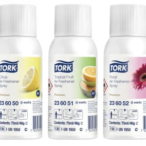 Tork 236056 Mixed Pack Air Freshener Sprays - 12 x 75ml