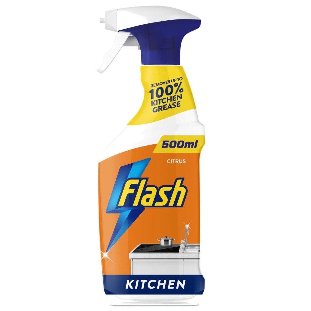 Flash Kitchen Degreaser Cleaner - 500ml Trigger Spray