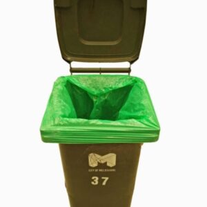 240 Litre Compostable Wheelie Bin Liners - Box of 100 Bags