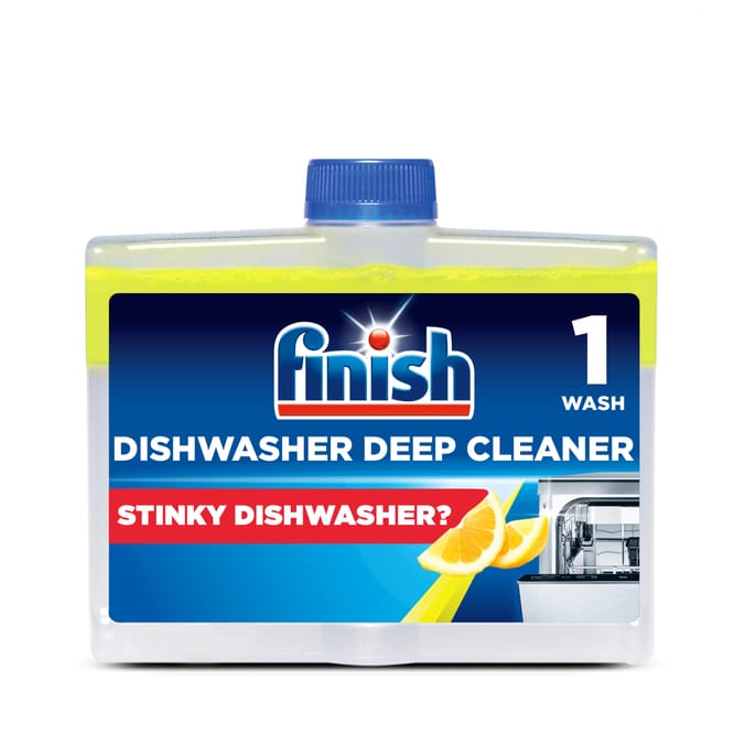 Finish Dual Action Dishwasher Cleaner Lemon - 250ml
