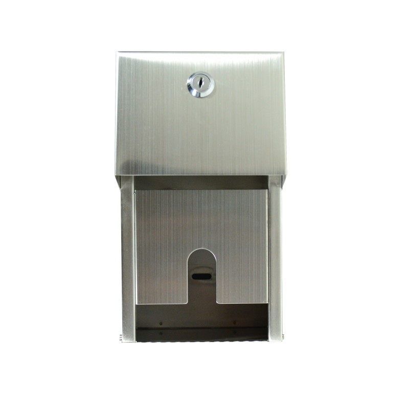 Stainless Steel 304 Grade Brushed Dual Toilet Roll Holder