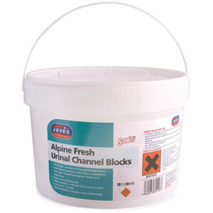 Jeyes Professional Sanilav Urinal Channel Blocks - 3kg Alpine Fresh