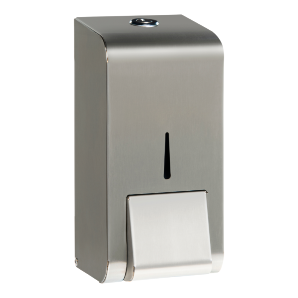400ml Stainless Steel Foam Soap Dispenser - Brushed Stainless