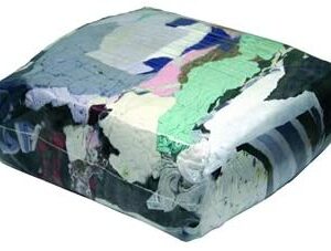 10kg General Purpose Cleaning Rags - Mixed Colours