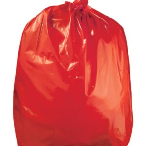 200 Medium Duty Red Refuse Bags - 10kg Strength