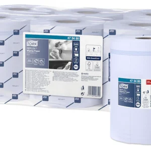 Tork 473480 Blue 1-Ply Reflex Centrefeed Wiping Paper - 6 x 270 Metres