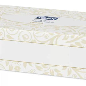 Tork 476417 Extra Soft 2-Ply Facial Tissues - Box of 150