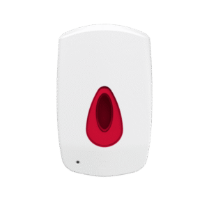 1.2L Modular Touch Free Liquid Soap Dispenser - White & Red