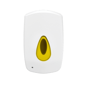 1.2L Modular Touch Free Liquid Soap Dispenser - White & Yellow