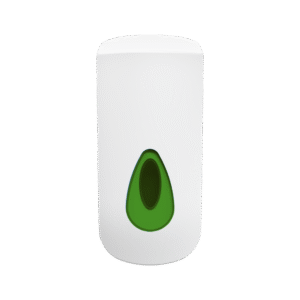 900ml Modular Bulk Fill Liquid Soap Dispenser - White & Green