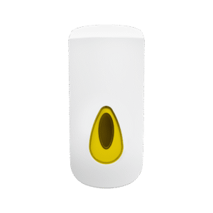 900ml Modular Bulk Fill Liquid Soap Dispenser - White & Yellow