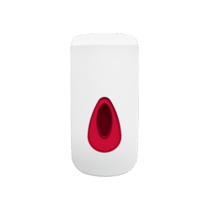 400ml Modular Bulk Fill Liquid Soap Dispenser - White & Red